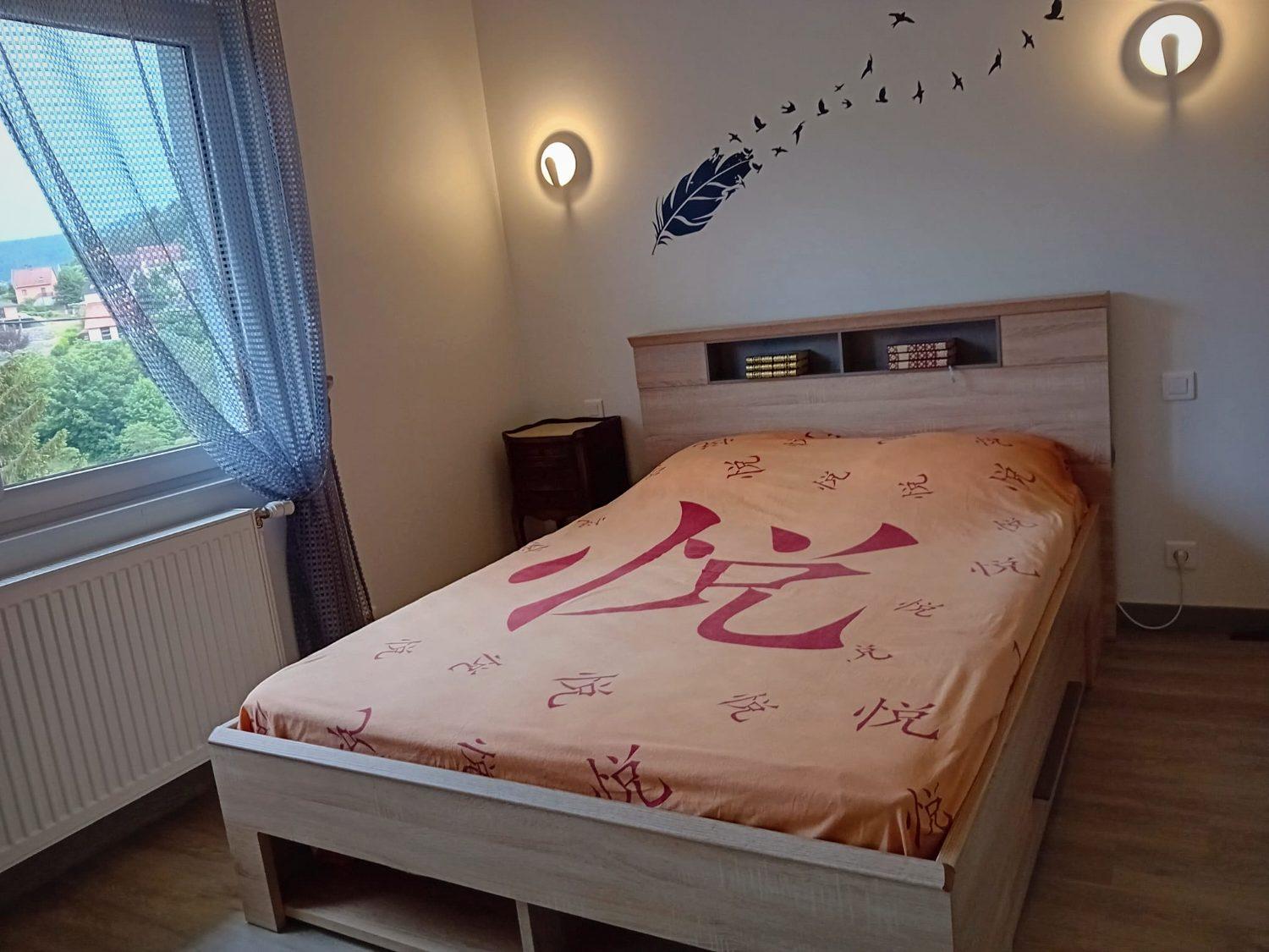 La chambre et son lit double